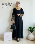 Elegant Black Abaya (Copy)