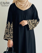 Elegant Black Abaya (Copy)