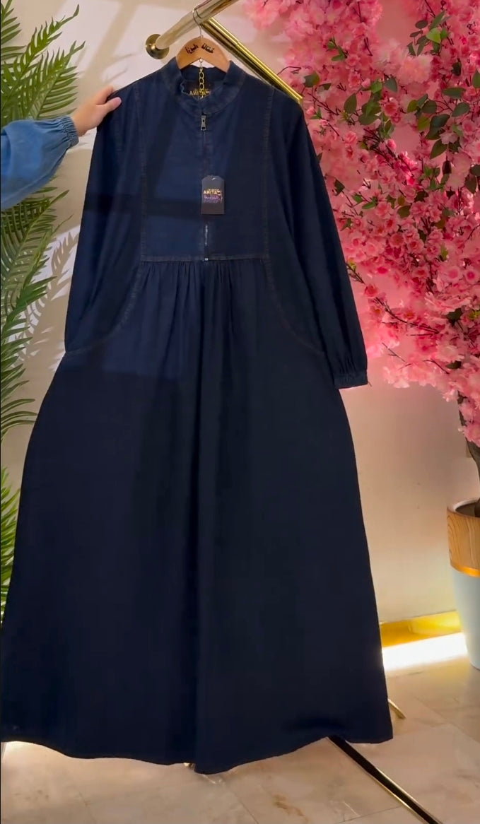 Denim Abaya 2026