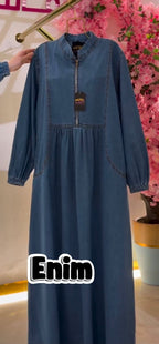 Denim Abaya 2026