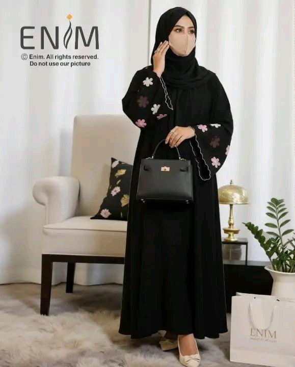 Beli Abaya- Premium  Dubai Cherry